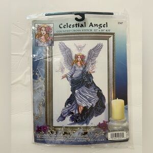 Celestial Angel Counted Cross Stitch Kit